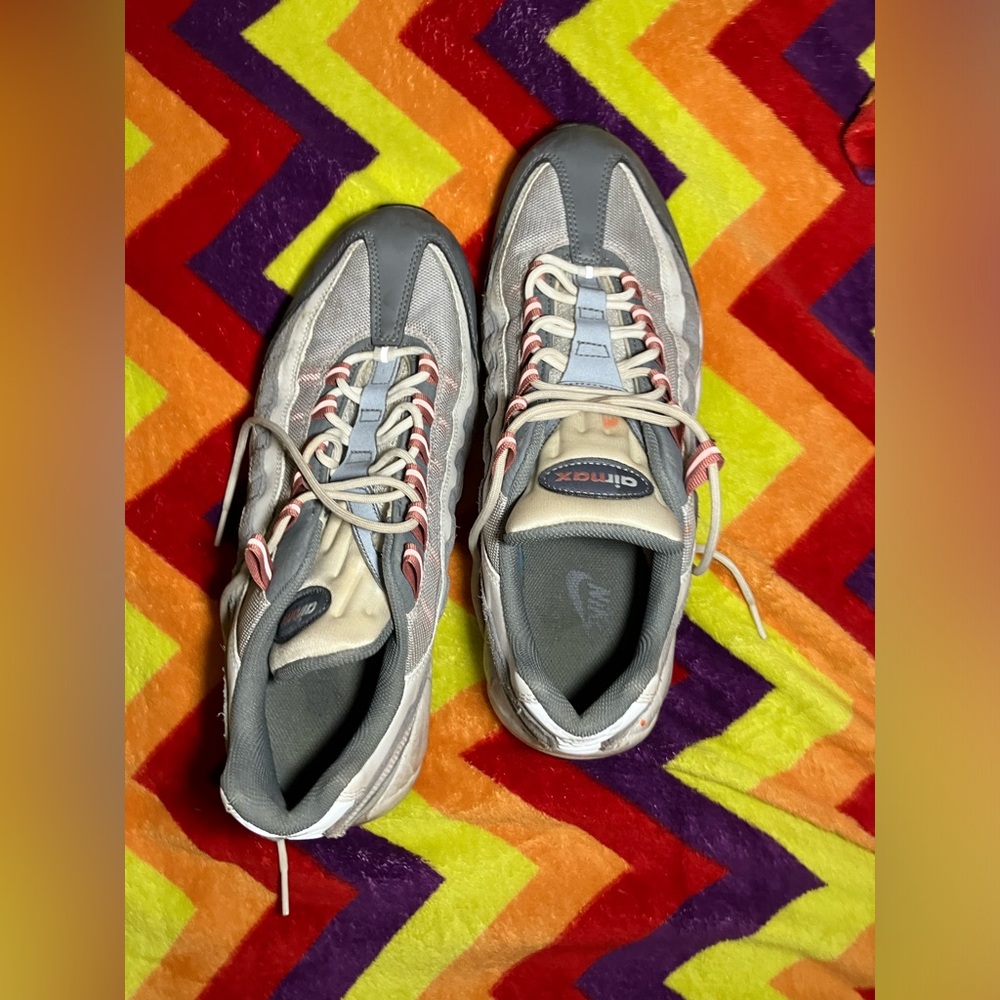 Size 13 Nike Air Max 95 stardust shoes DM0011-008 - Picture 5 of 14